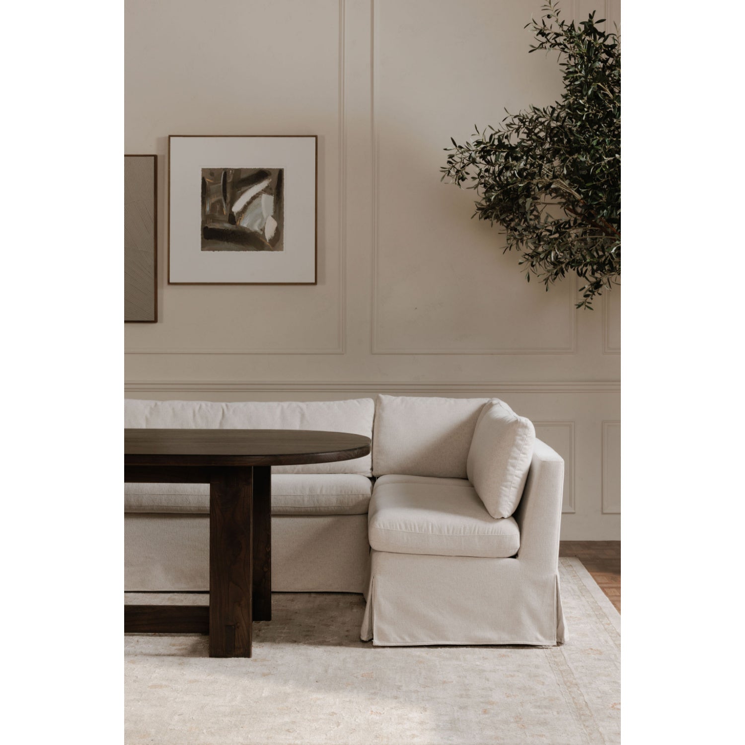 Luxury Upholstered Modern Dining Chair European Style for Villa