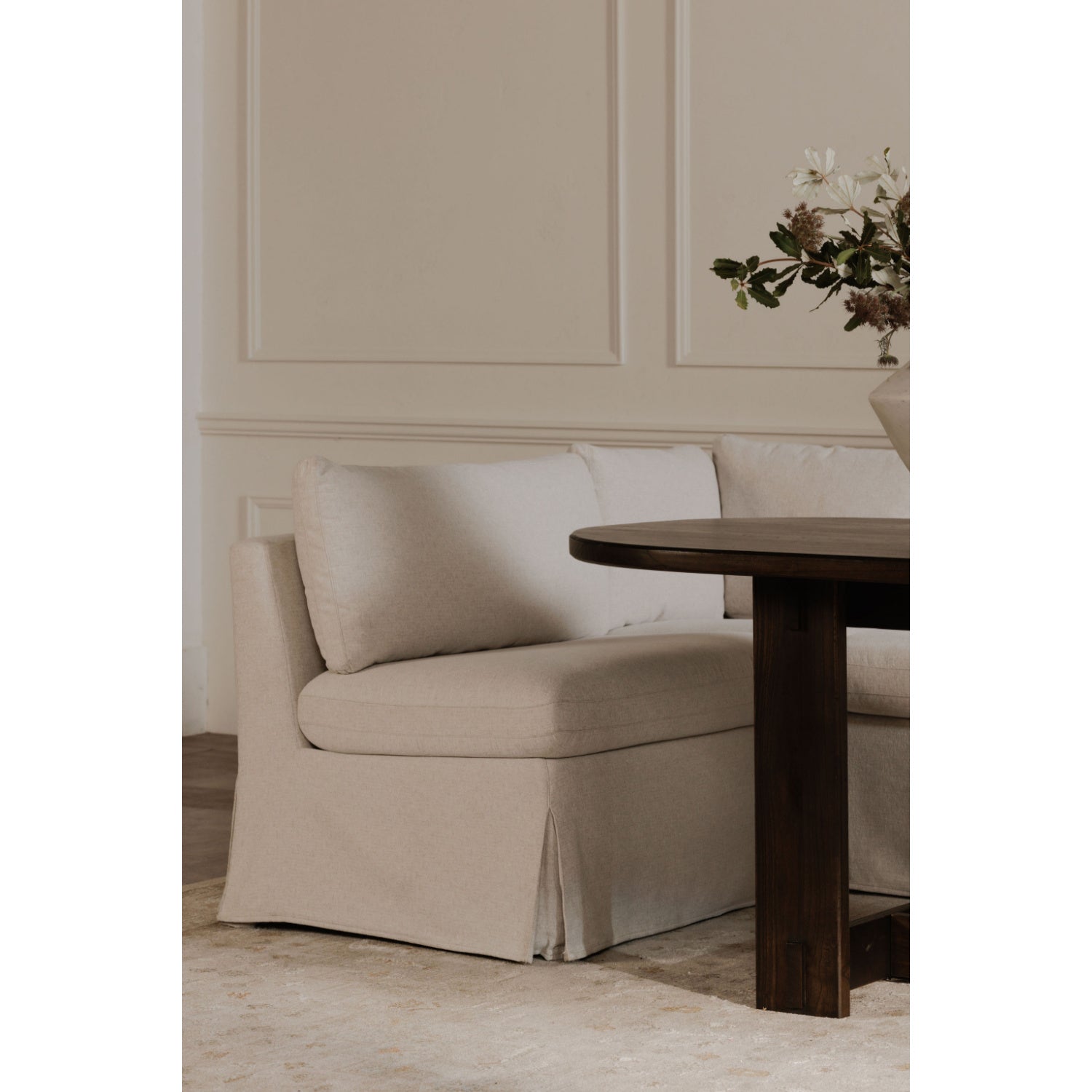 Luxury Upholstered Modern Dining Chair European Style for Villa