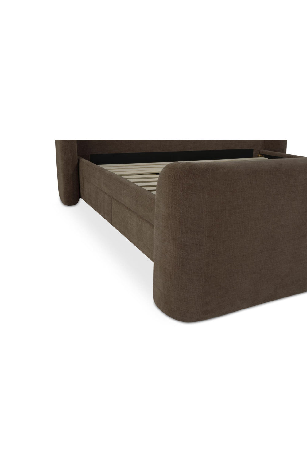 Luxury Modern Upholstered Storage Bed European Style for Villa