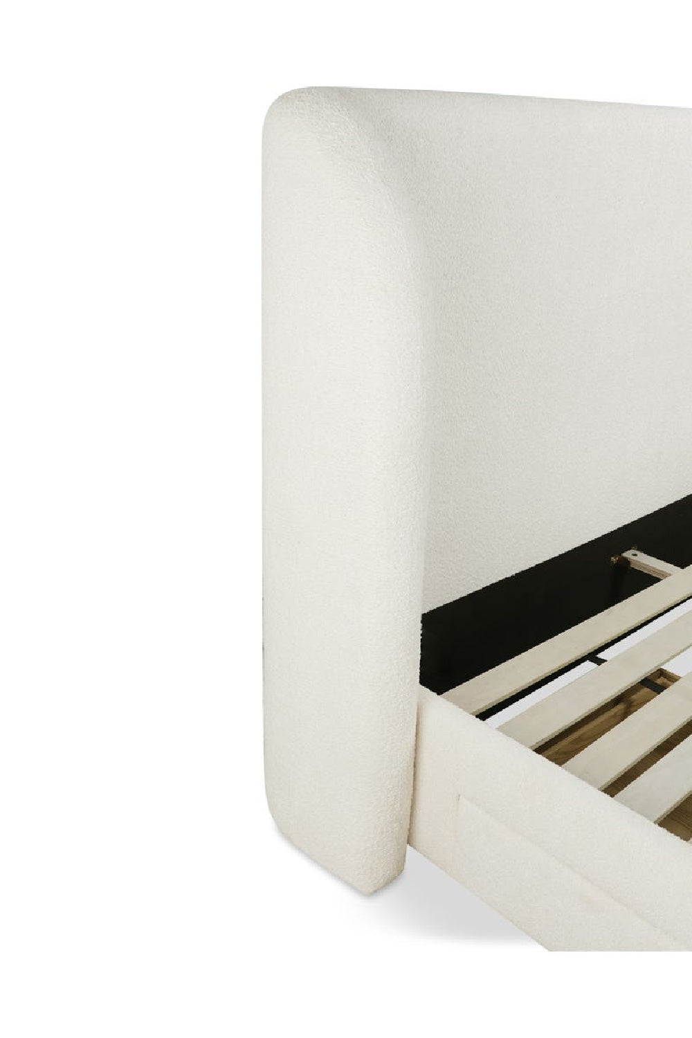 Luxury Modern Upholstered Storage Bed European Style for Villa