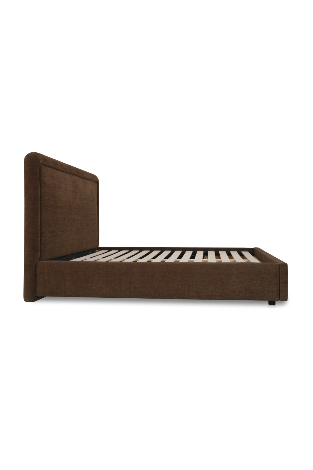 Luxury Modern Piped Detail Storage Bed European Style for Villa