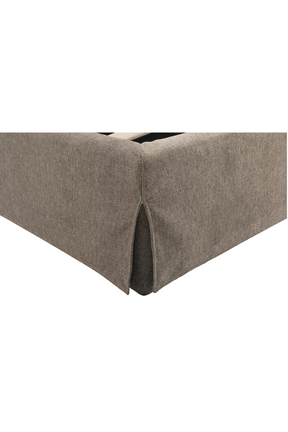 Luxury Upholstered Modern Wingback Storage Bed European Style for Villa