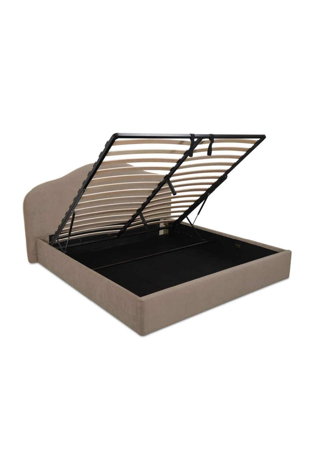 Luxury Upholstered Modern Arched Bed European Style for Villa