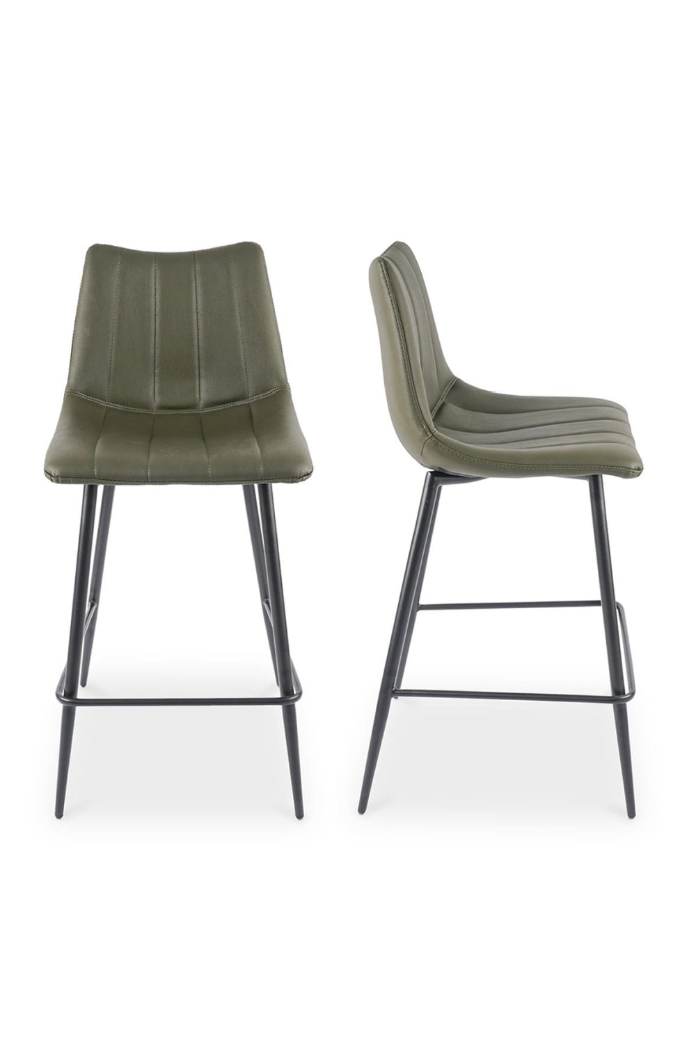 Luxury Upholstered Modern Counter Stool European Style for Villa