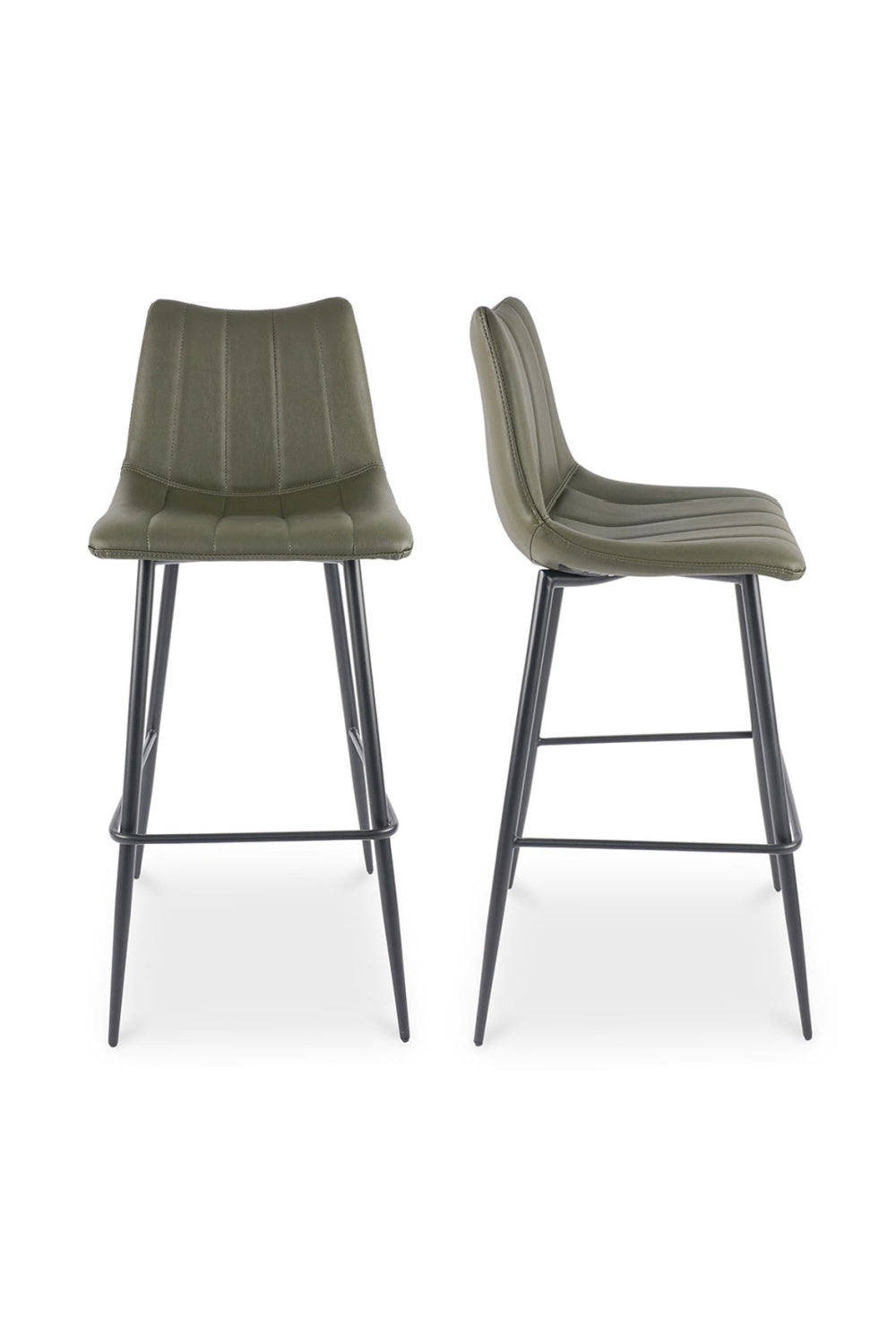 Luxury Upholstered Modern Bar Stools European Style for Villa