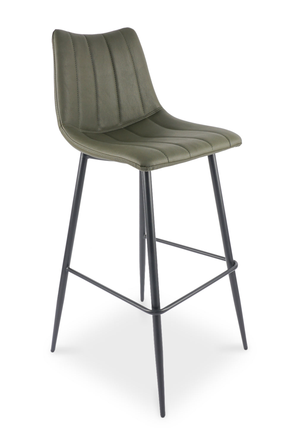 Luxury Upholstered Modern Bar Stools European Style for Villa