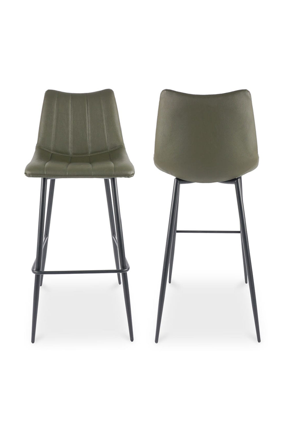 Luxury Upholstered Modern Bar Stools European Style for Villa