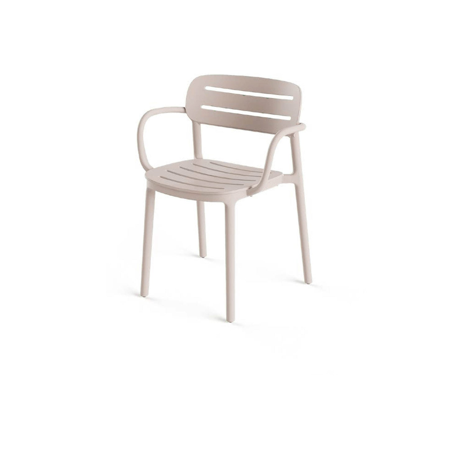 Outdoor Dining Chair Set – Croisette Recycled Polypropylene Serralunga Designer Piece