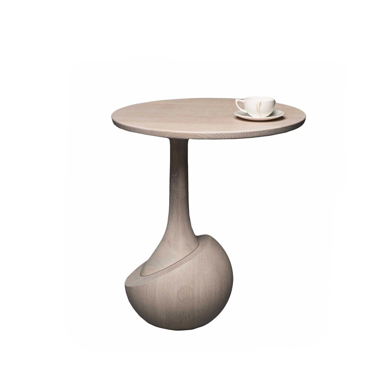 Luxury ACHILLE Oak Wood Coffee Table Modern Italian Style for Villa