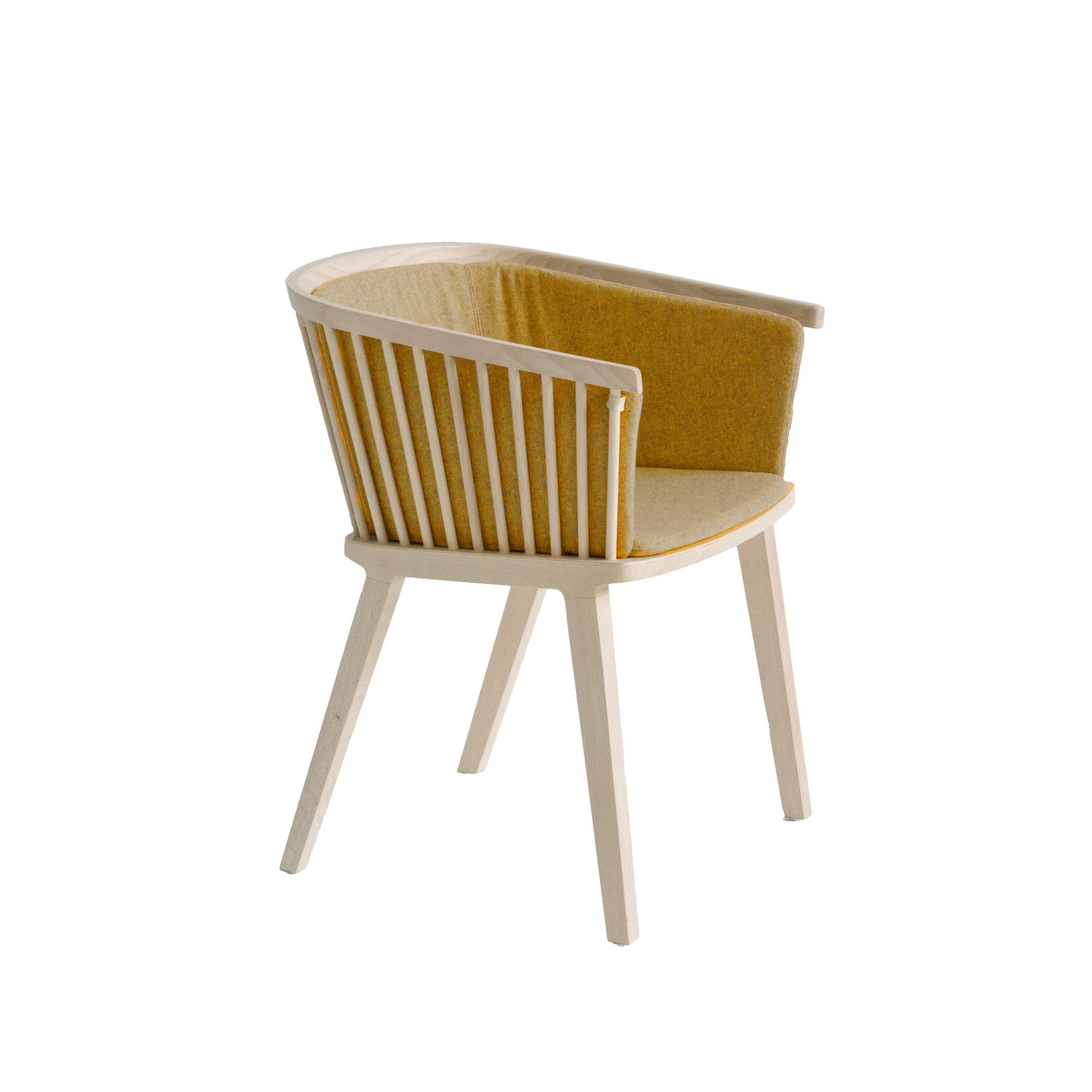 Secreto Armchair by Lorenz + Kaz – Italian Designer Beechwood Chair