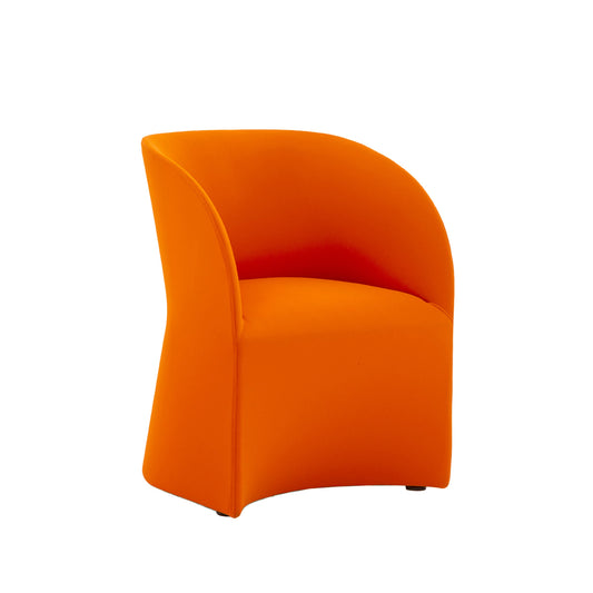 Luxury Upholstered Visitor Armchair Modern Italian Style for Villa