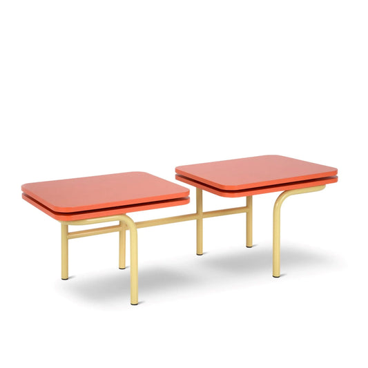 Luxury LEO Metal Coffee Table Modern Italian Style for Villa