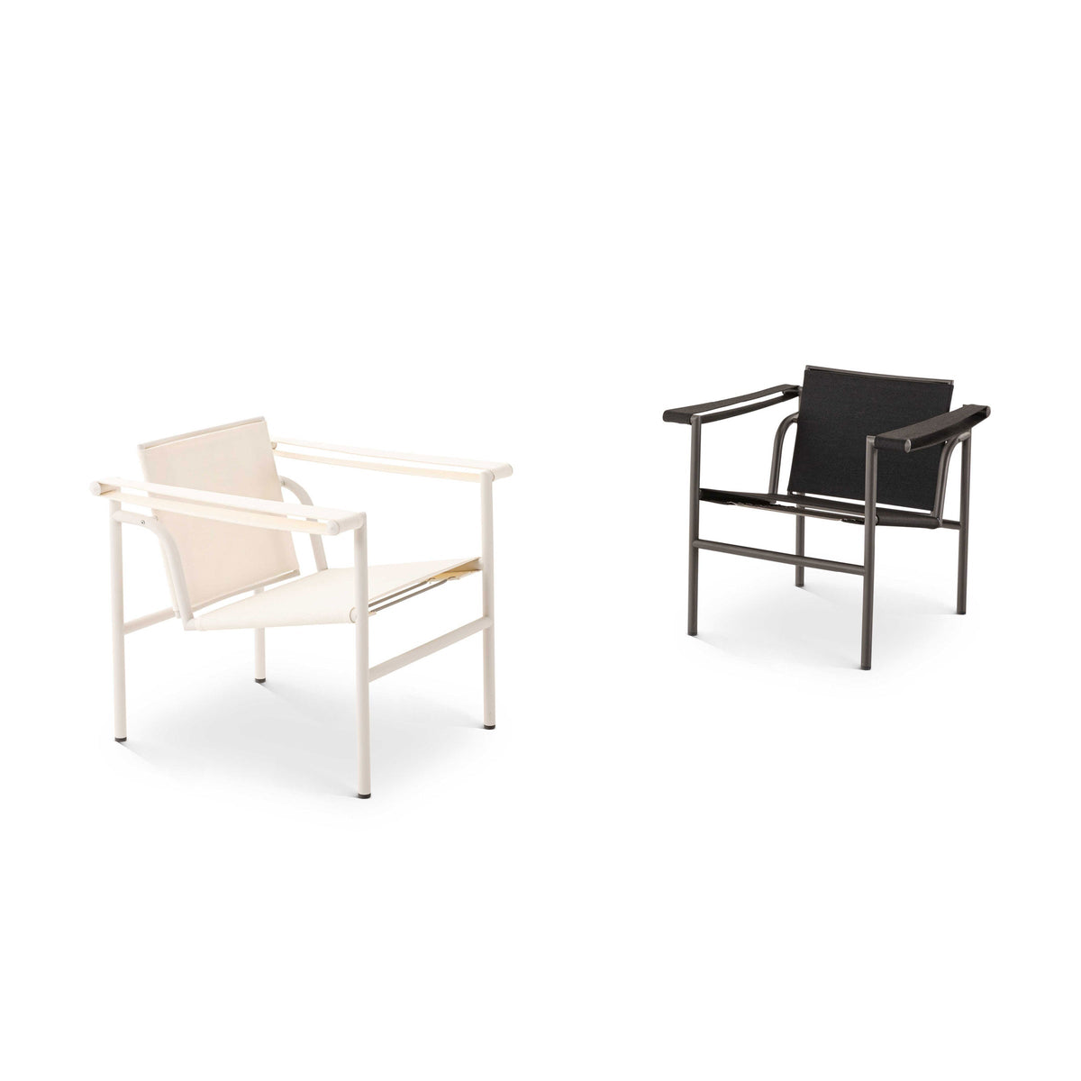 Luxury LC1 Outdoor Armchair Modern Italian Style for Villa