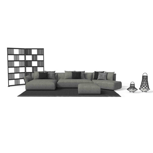 Luxury SCACCO Corner Sofa Modern Italian Style for Villa
