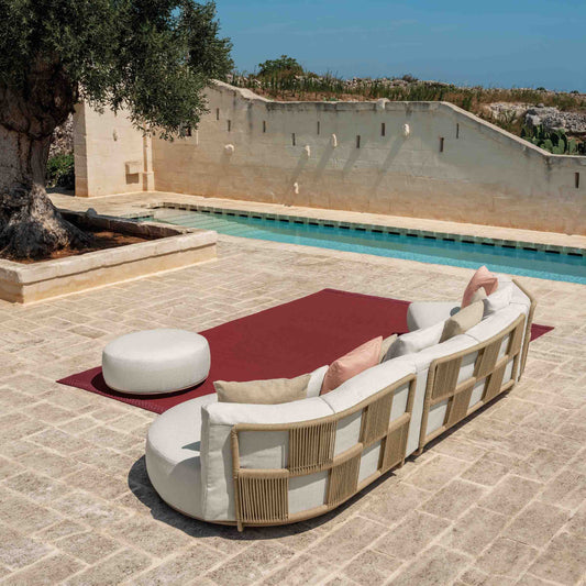 Luxury SCACCO Modular Outdoor Sofa Modern Italian Style for Villa