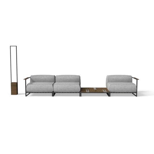 Casilda Outdoor Sectional Sofa – Ramón Esteve for Talenti Modular Fabric Lounge