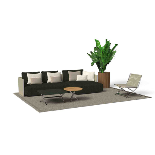 Luxury GEORGE Sectional Sofa Modern Italian Style for Villa