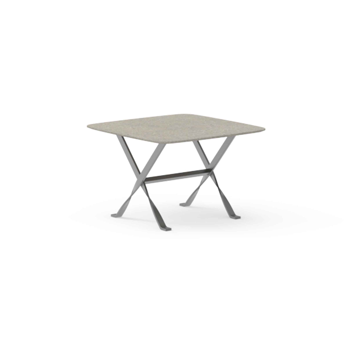 Luxury GEORGE Steel Coffee Table Modern Italian Style for Villa