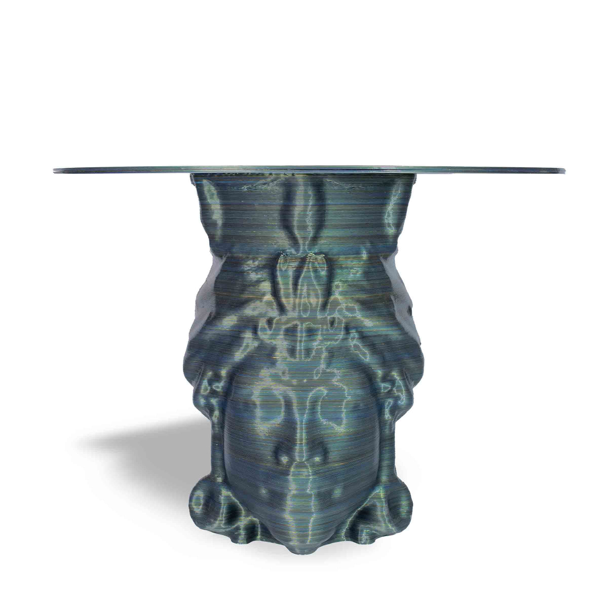 Luxury MORO Round Dining Table Modern Italian Style for Villa