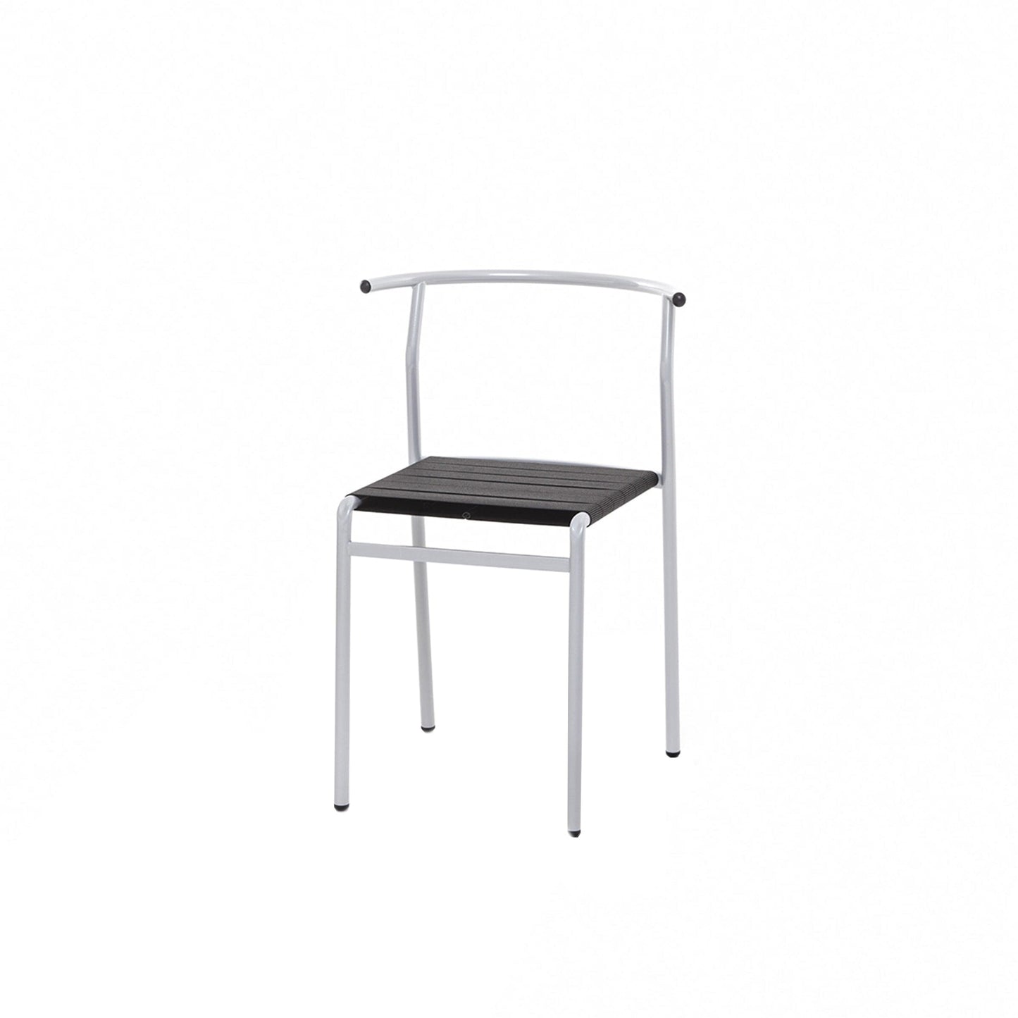 Café Chair Stackable Dining Chair – Steel & Lasten Philippe Starck