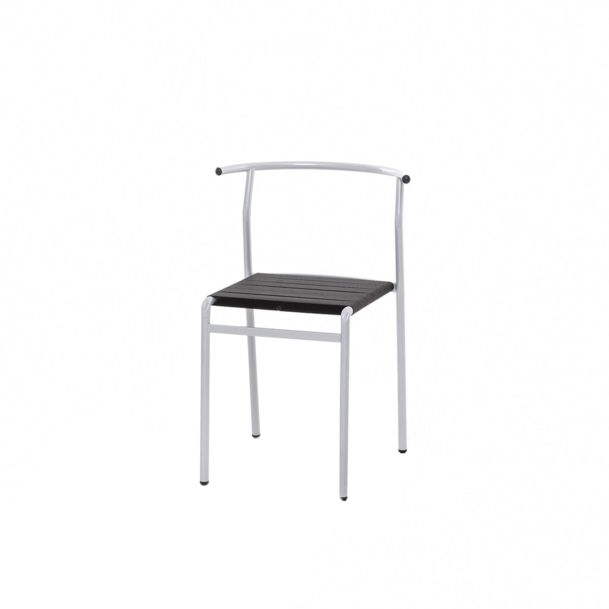 Café Chair Stackable Dining Chair – Steel & Lasten Philippe Starck