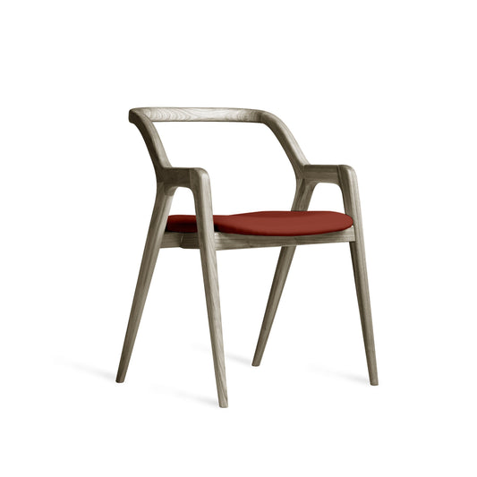Luxury IN BREVE Walnut Dining Chair Modern Italian Style for Villa