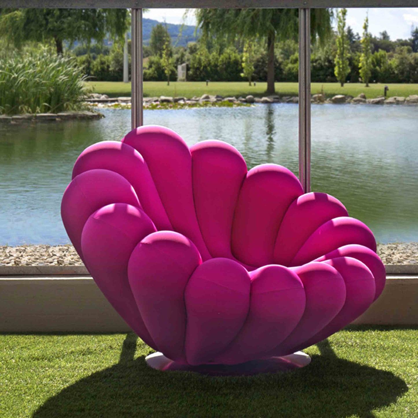 Luxury Swivel Armchair Modern Italian Style for Villa