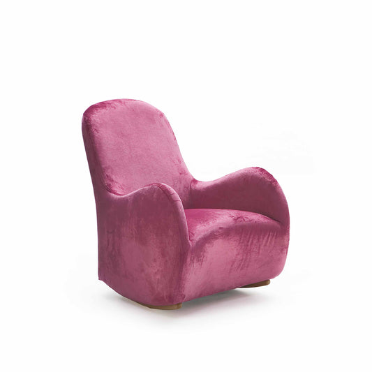 Luxury GONGOLO Rocking Armchair Modern Italian Style for Villa
