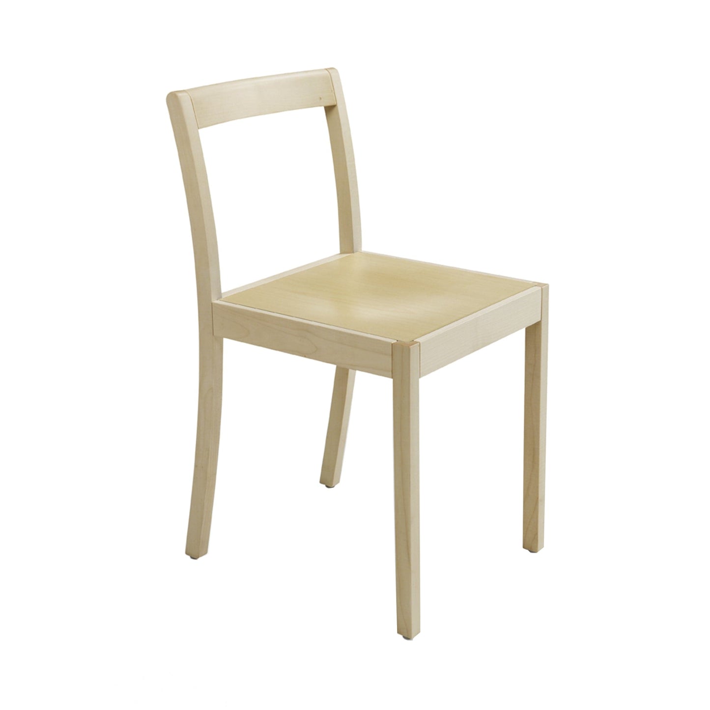 Quattrogambe Dining Chair – Minimalist Maple Wood by Jasper Morrison | 3B.QG