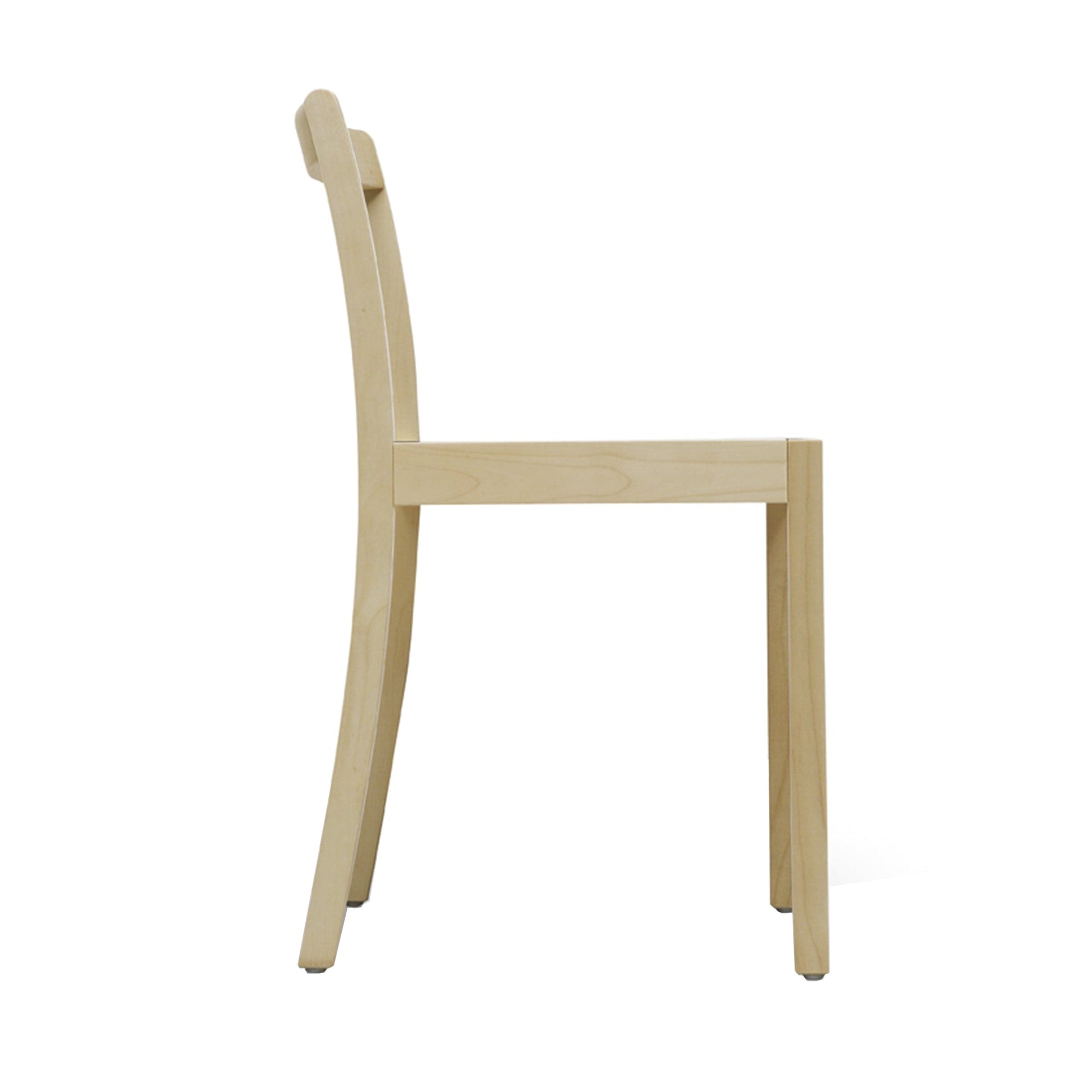 Quattrogambe Dining Chair – Minimalist Maple Wood by Jasper Morrison | 3B.QG
