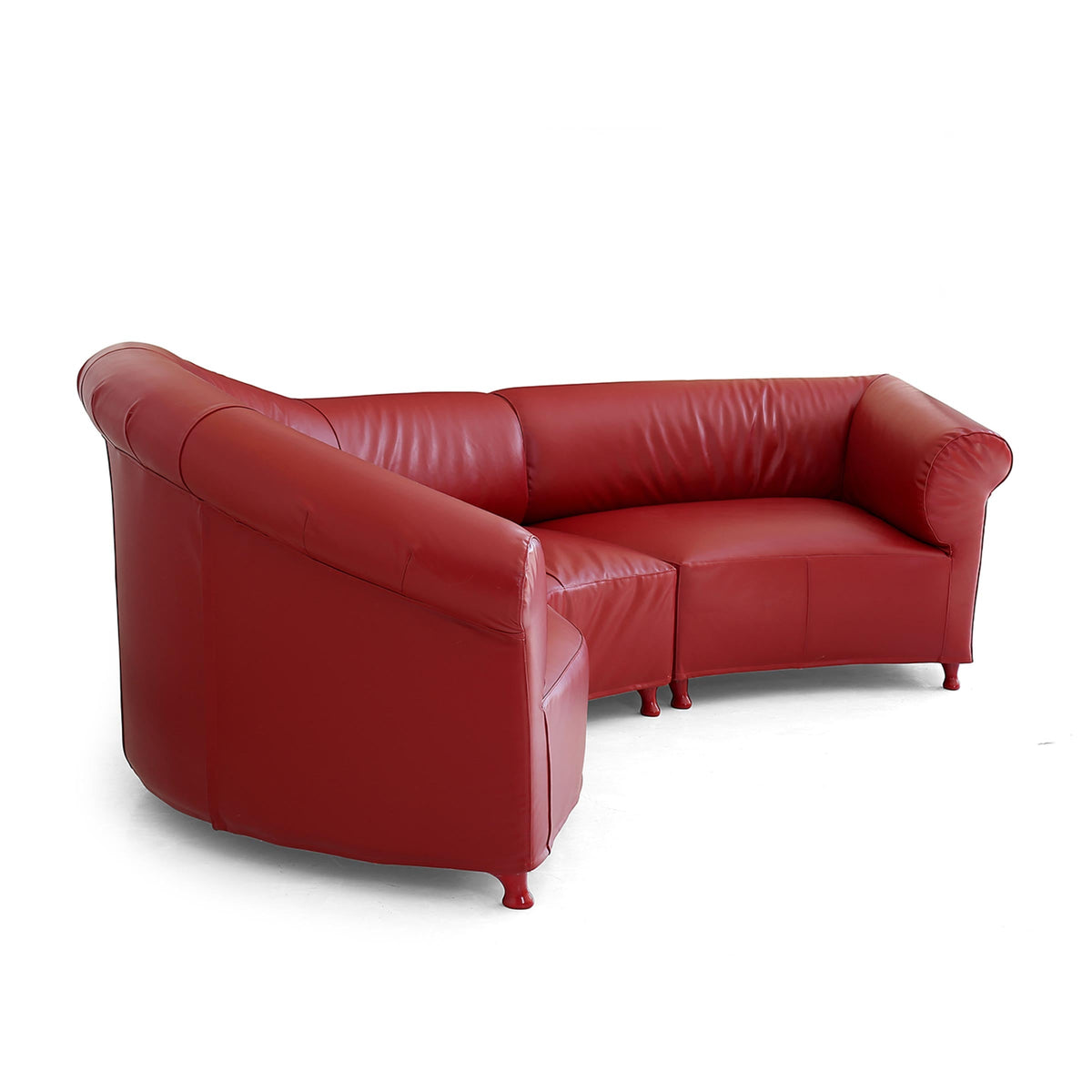 Luxury GALASSIA Leather Modular Sofa Modern Italian Style for Villa
