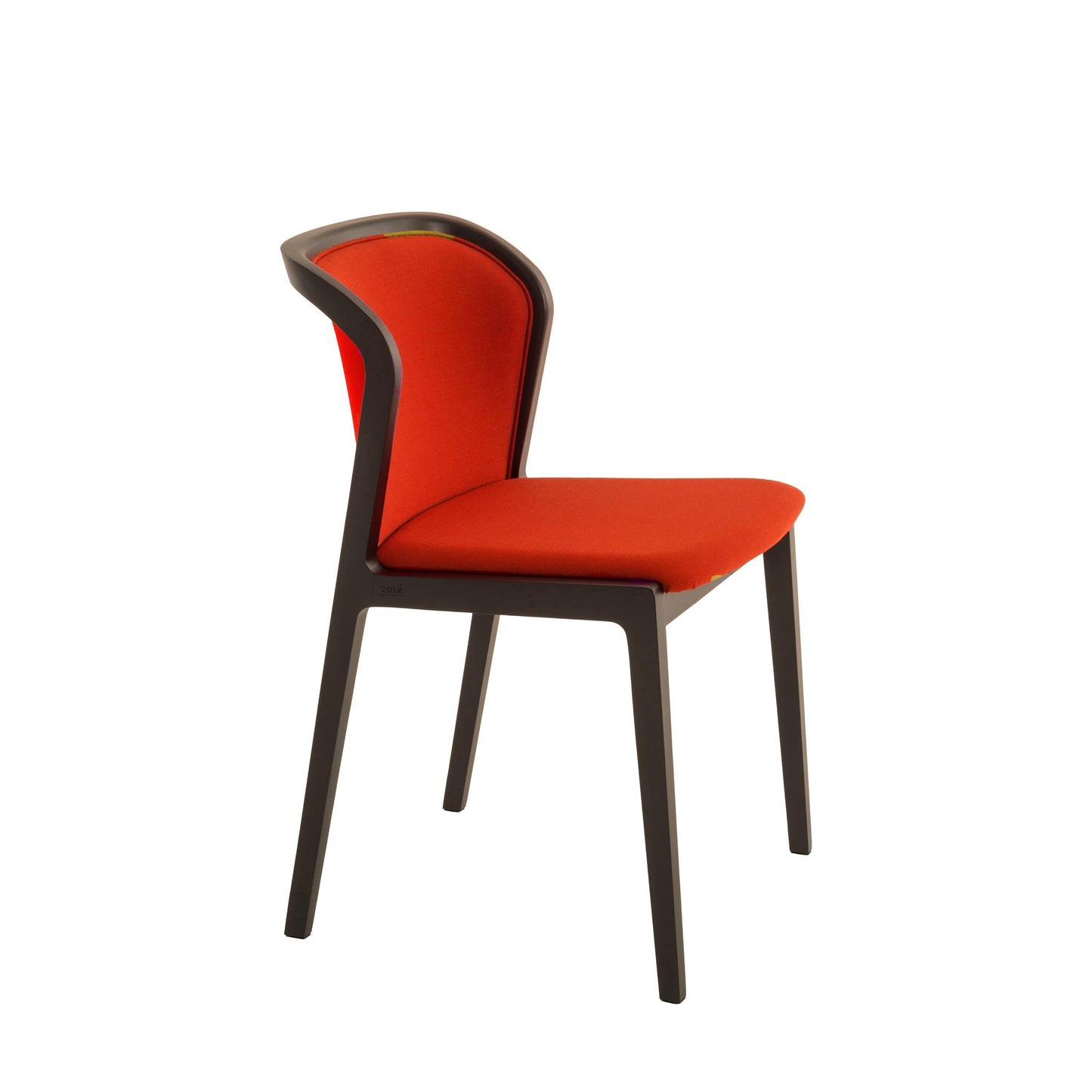 Vienna Upholstered Dining Chair – Beechwood & Wool Colé Italia Contemporary Piece