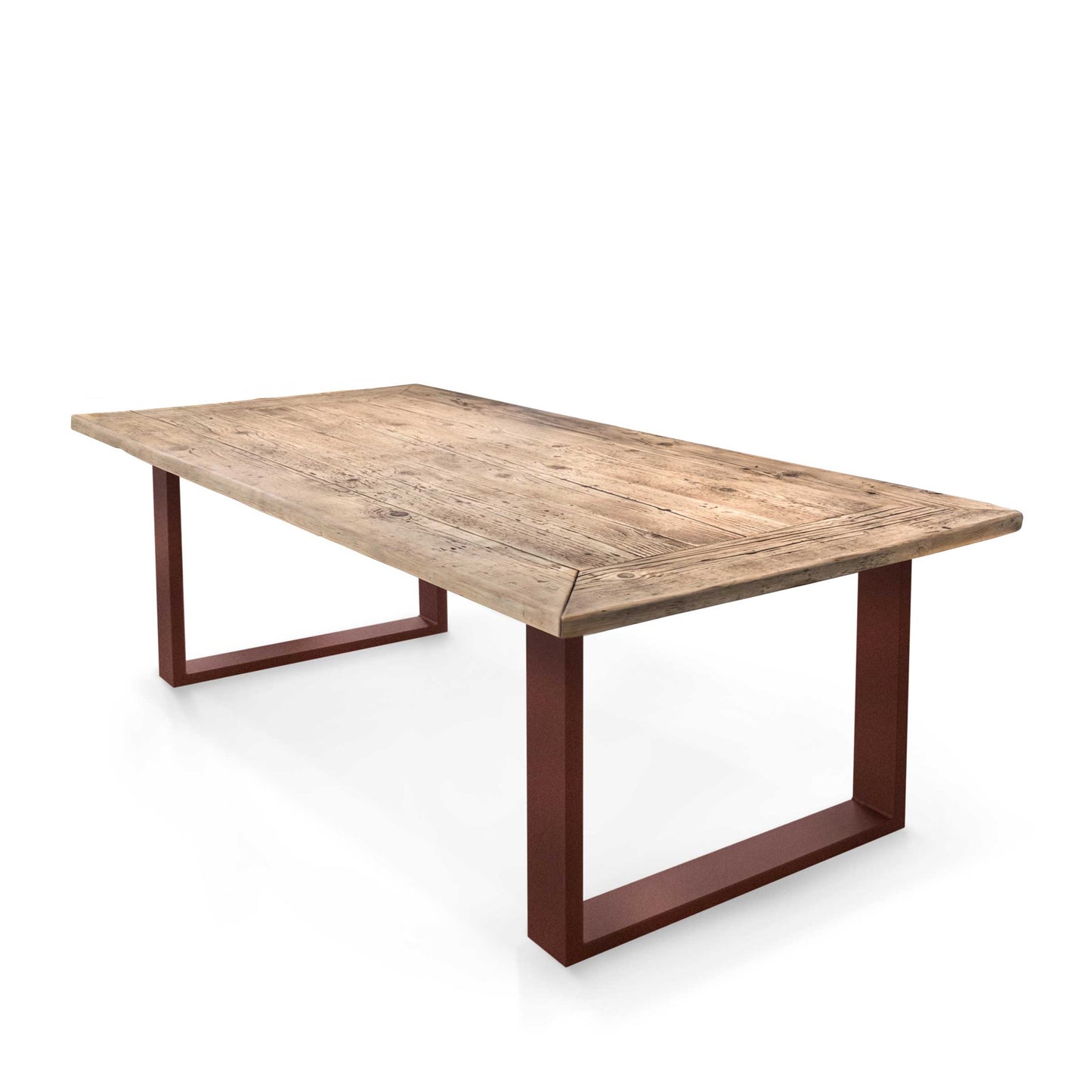 Maximo 79-Inch Dining Table – Reclaimed Wood 8-Seater by Giuseppe Mazzardi