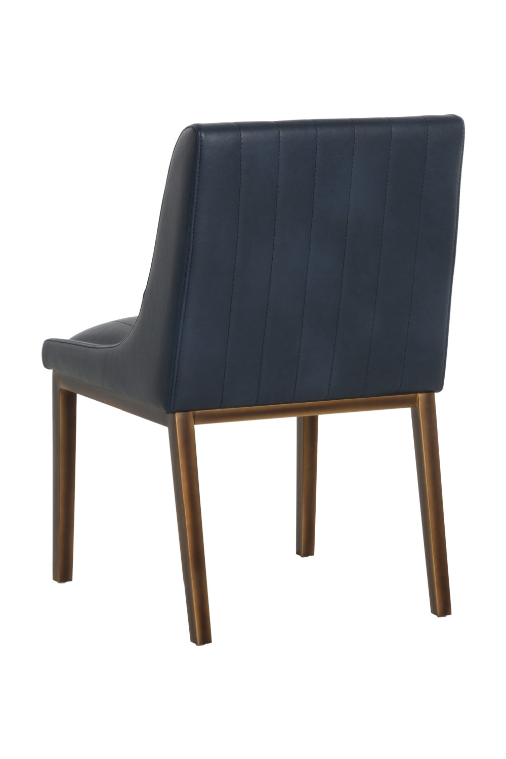 Luxury Vertical Stitched Dining Chair European Style for Villa