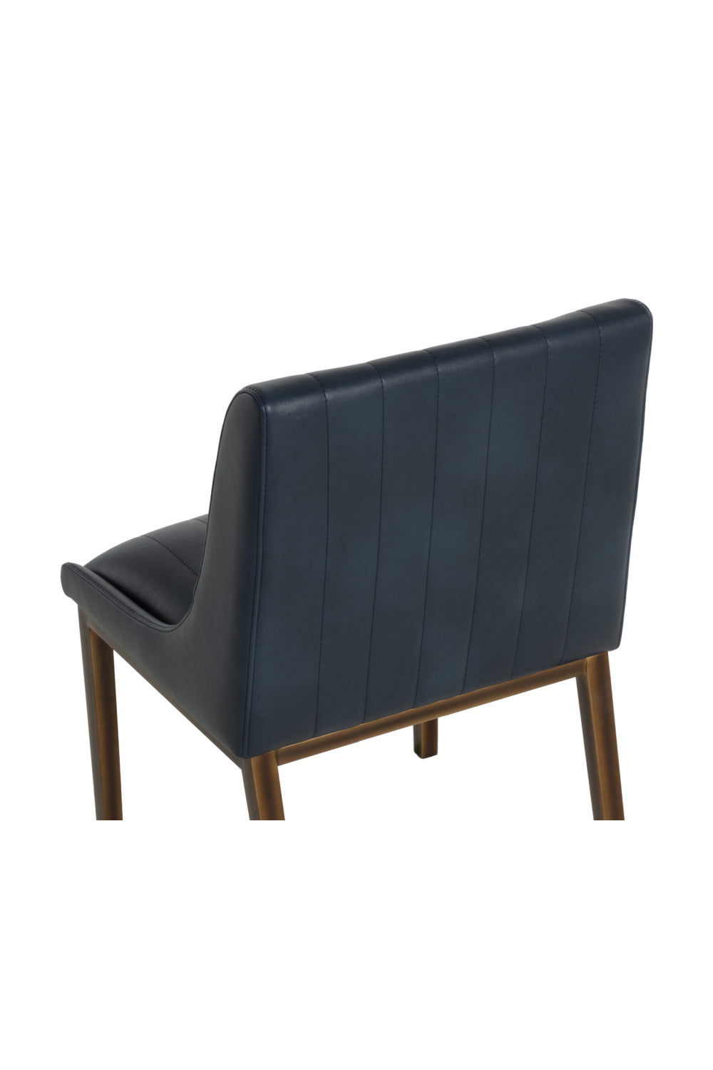 Luxury Vertical Stitched Dining Chair European Style for Villa