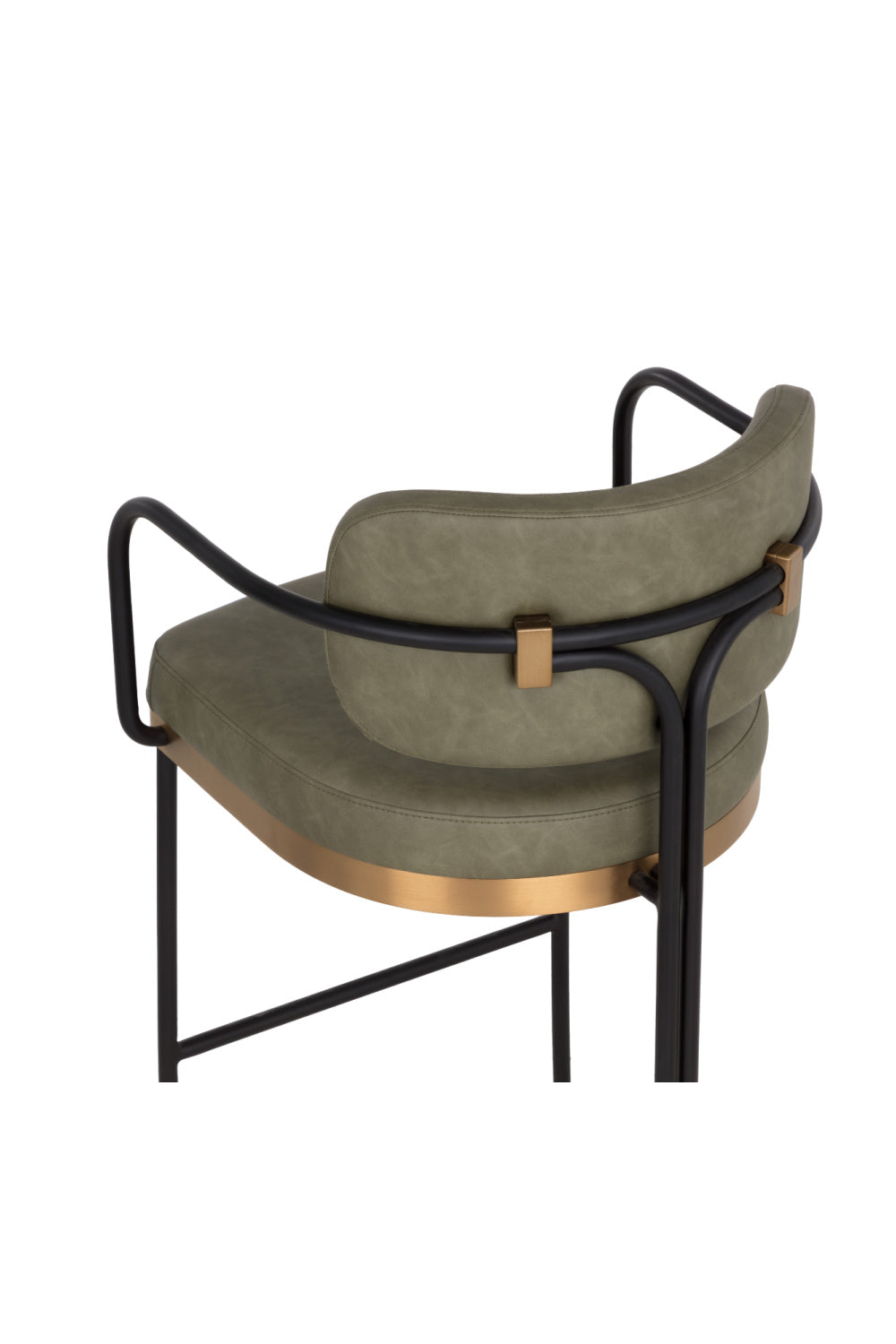 Luxury Upholstered Modern Barstool European Style for Villa