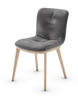 Luxury Modern Annie Soft Dining Chair European Style for Villa