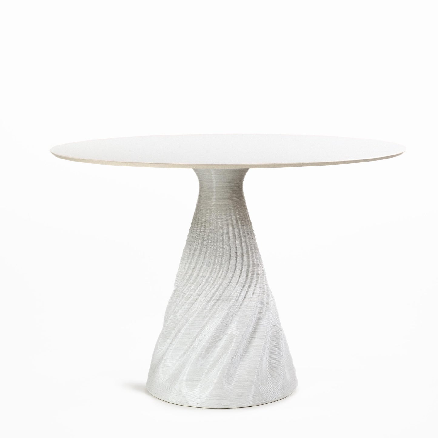 Round Dining Table – 3D Printed PLA Base with FENIX NTM Top
