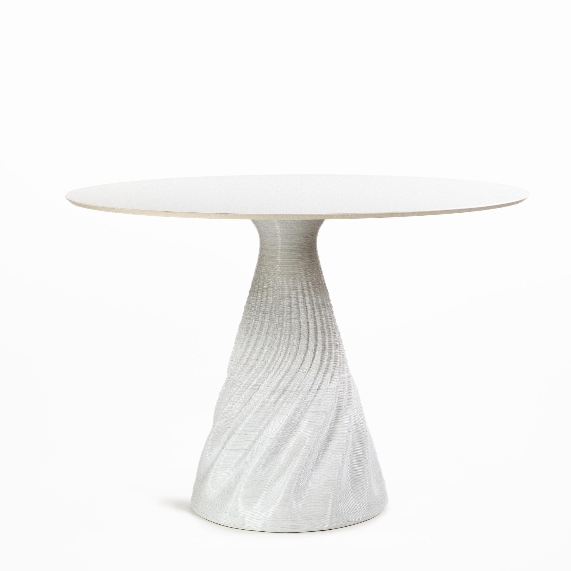 Round Dining Table – 3D Printed PLA Base with FENIX NTM Top