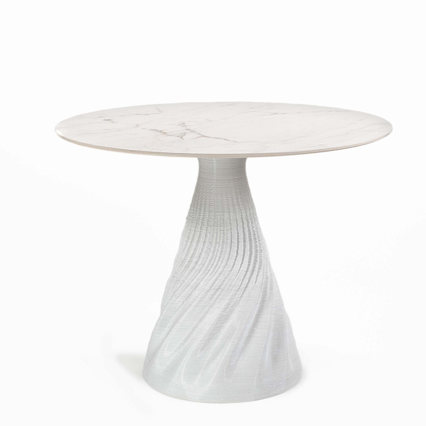 Round Dining Table – 3D Printed PLA Base with FENIX NTM Top