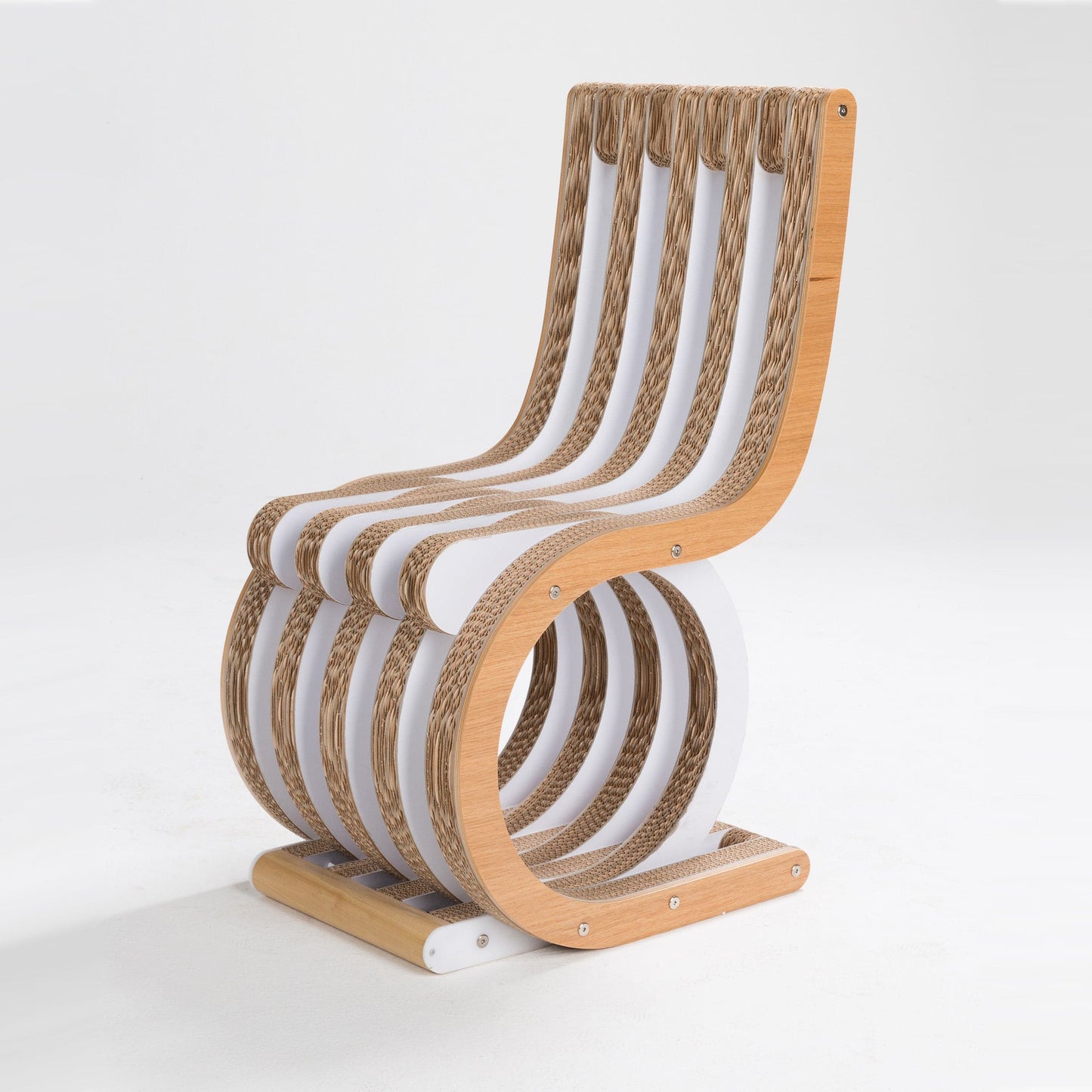 Chair – Circular Eco-Design, Oak Wood by Lessmore – Twist Statement | TWS-L02-000-000