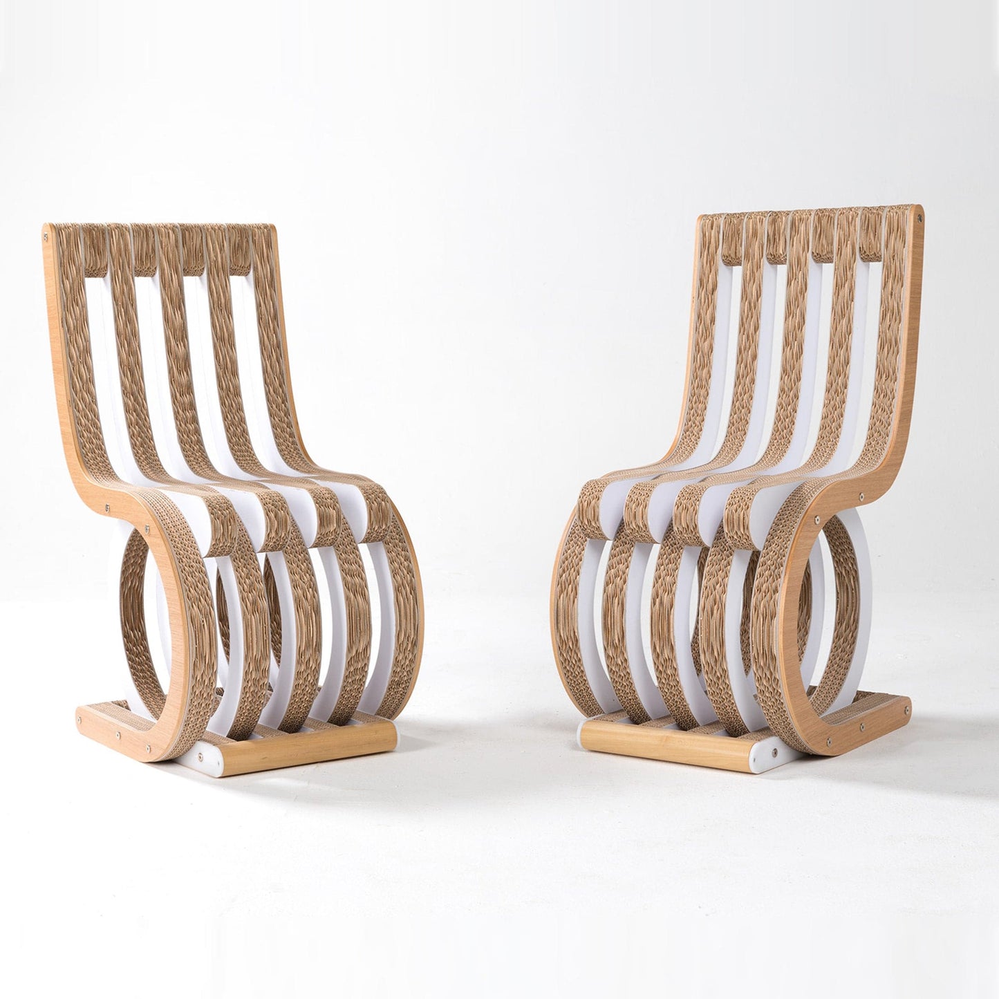 Chair – Circular Eco-Design, Oak Wood by Lessmore – Twist Statement | TWS-L02-000-000