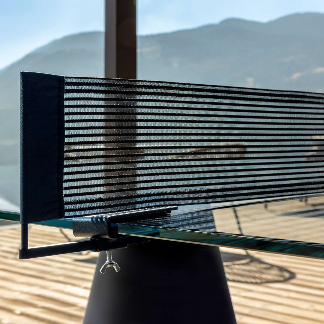 Dada Glass Convertible Table Tennis – Italian Designer Glass Statement Piece