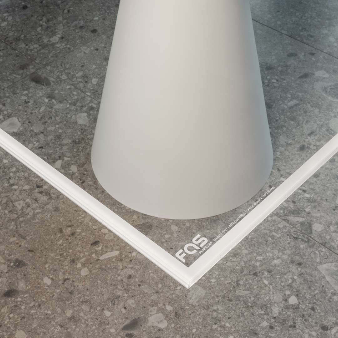 Dada Glass Convertible Table Tennis – Italian Designer Glass Statement Piece