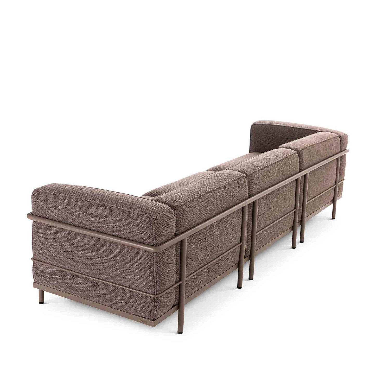 Luxury GRAND CONFORT Three-Seater Sofa Modern Italian Style for Villa
