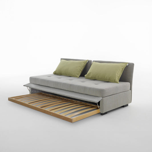 Luxury Upholstered Trundle Sofa Bed Modern Italian Style for Villa