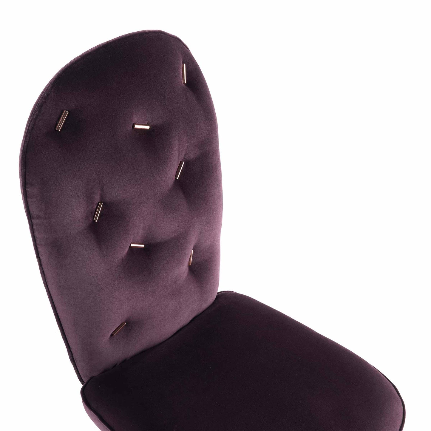 Ttemic Dining Chair – Tufted Velvet & Copper Matteo Cibic Statement Piece