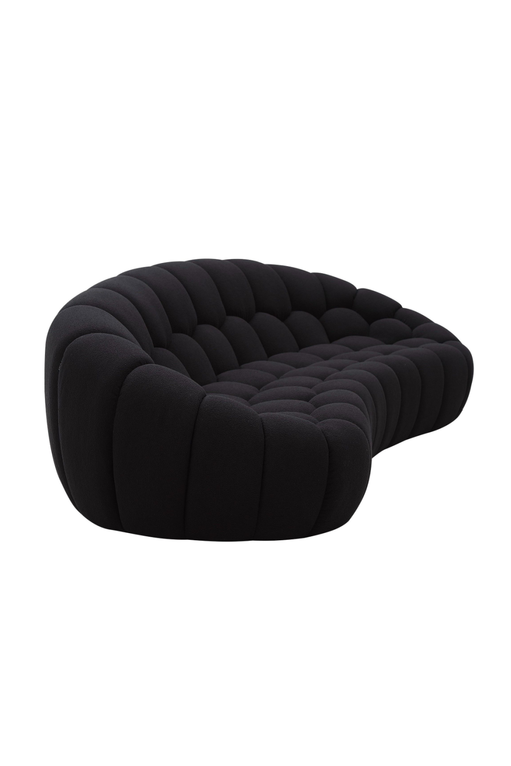 Luxury Hexagonal Tufted Curved Sofa Modern Italian Style for Villa