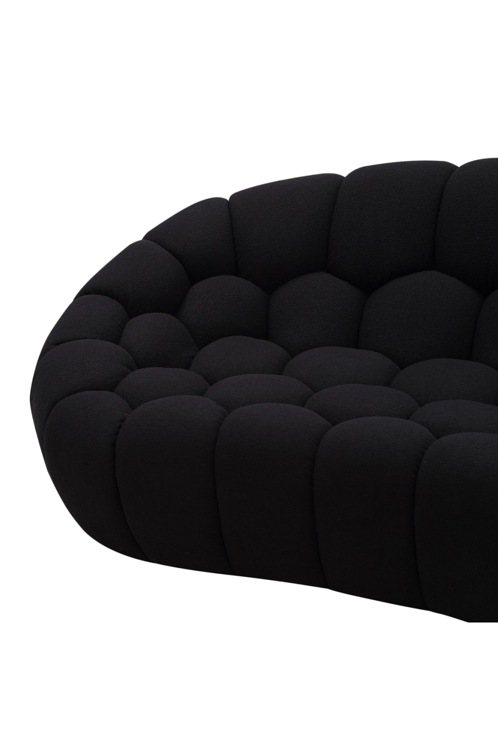Luxury Hexagonal Tufted Curved Sofa Modern Italian Style for Villa