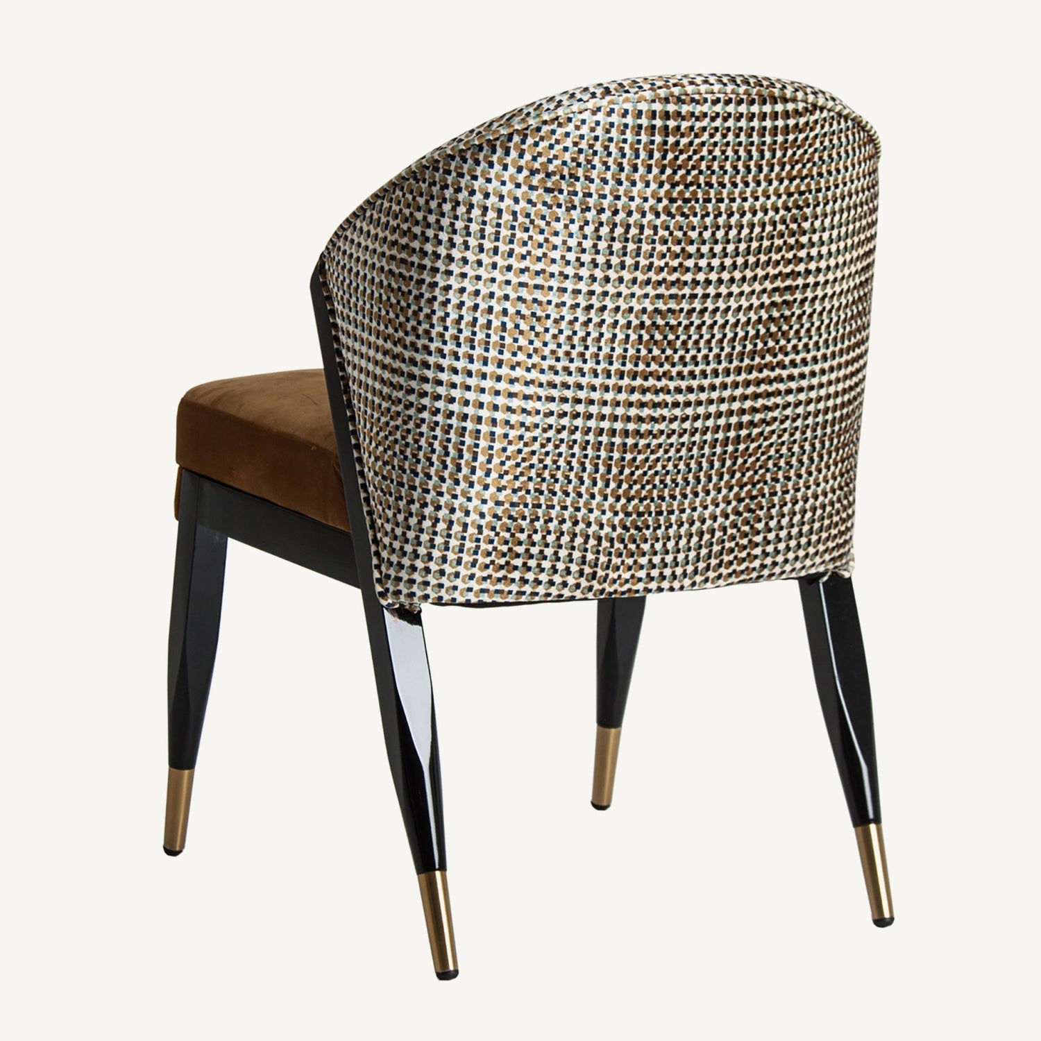 Luxury Upholstered Modern Dining Chair European Style for Villa